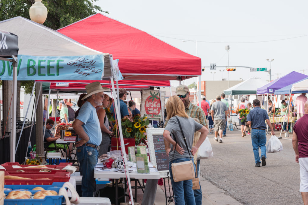 Lubbock Downtown Farmers Market Supporting Local Food Producers